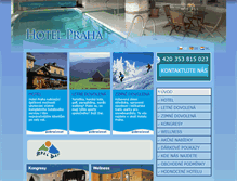 Tablet Screenshot of hotelpraha.cz
